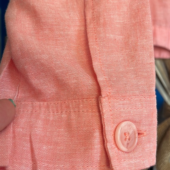 Zac & Rachel jacket style top button up size large - Picture 2 of 3